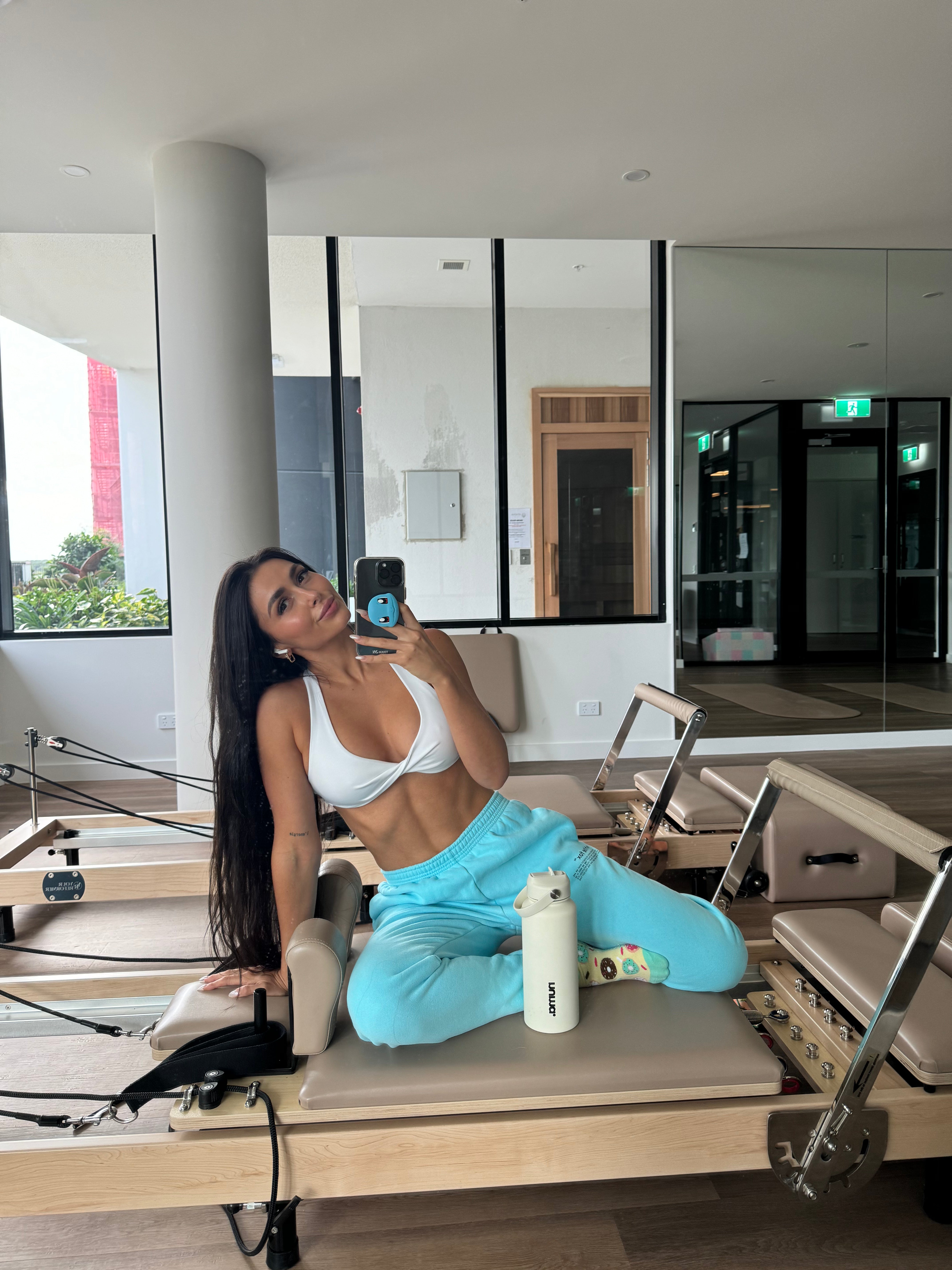 numa. hydration bottle  1000ml - snow white