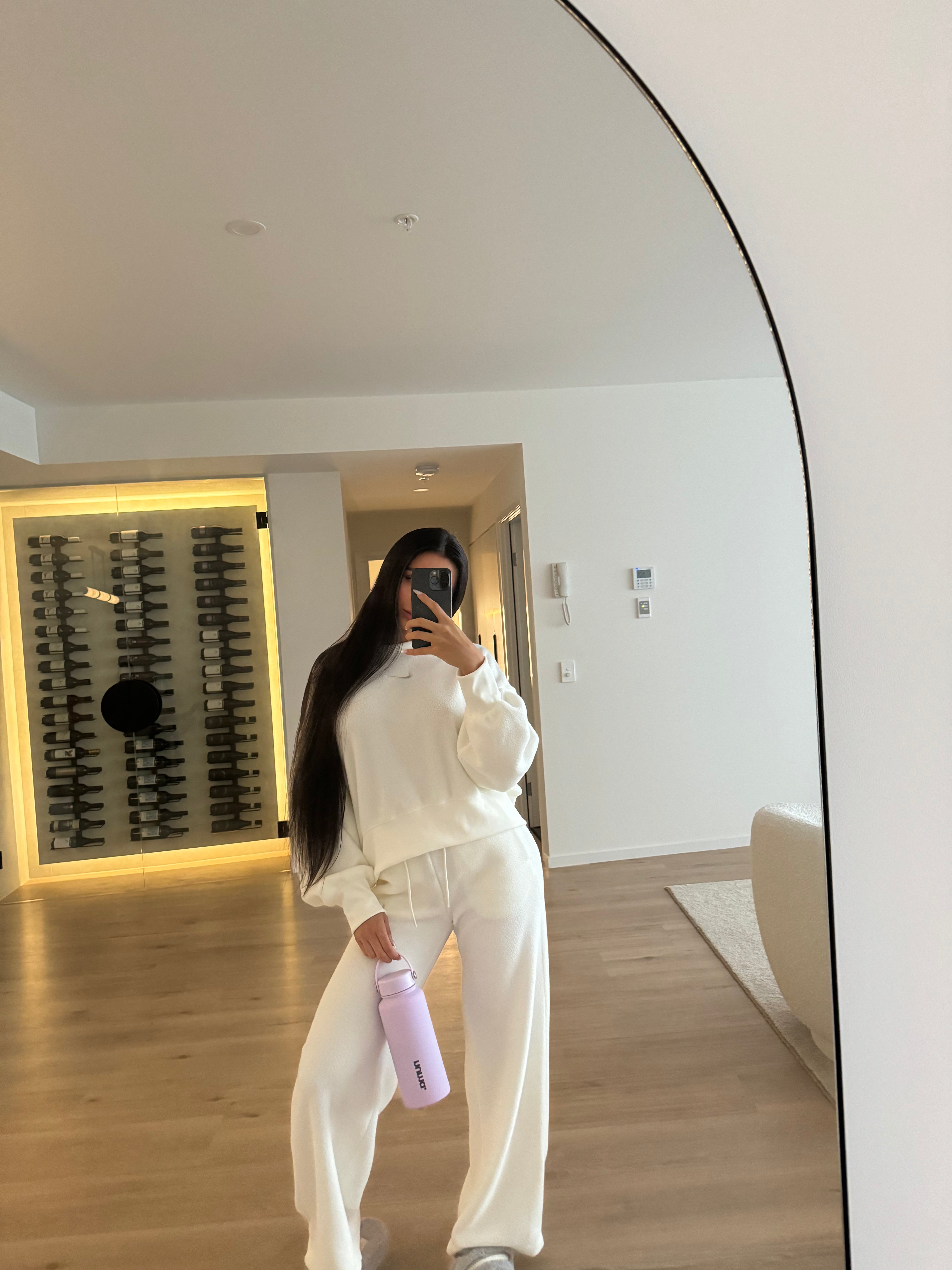 numa. hydration bottle  1000ml - pastel purple