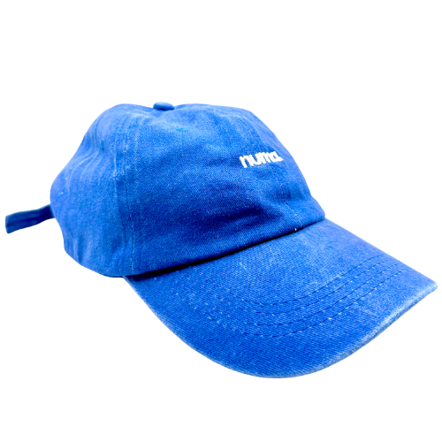 numa washed cap - blue